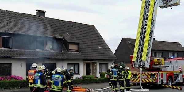 Brand von Lithium-Akkus in Einfamilienhaus in Dortmund-Westrich