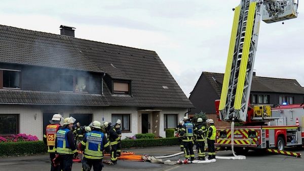 Brand von Lithium-Akkus in Einfamilienhaus in Dortmund-Westrich