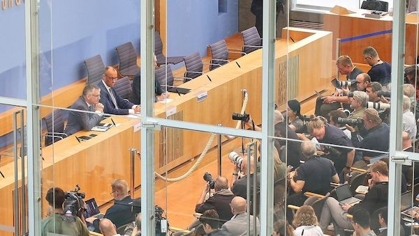 Merz stellt sich am 15. Juli der Hauptstadtpresse