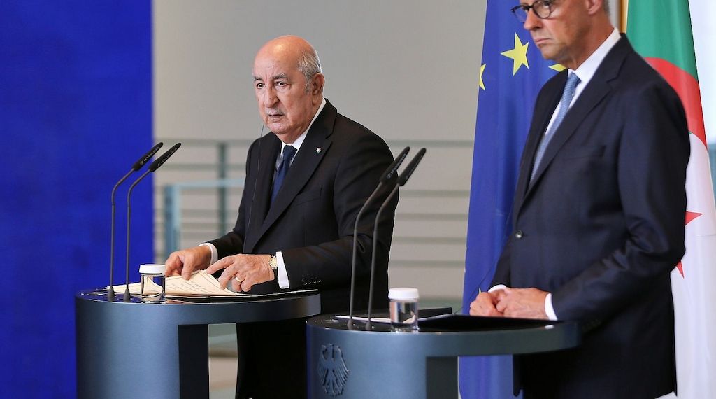 Merz setzt auf mehr Rohstofflieferungen aus Algerien