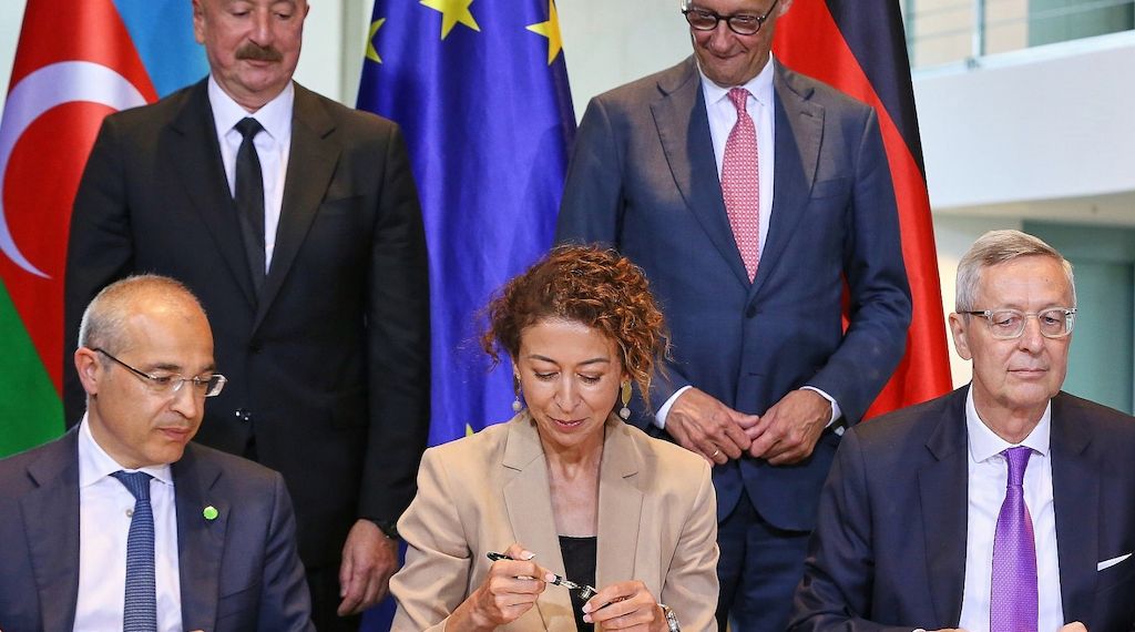 Deutschland und Aserbaidschan gründen gemeinsamen Wirtschaftsrat
