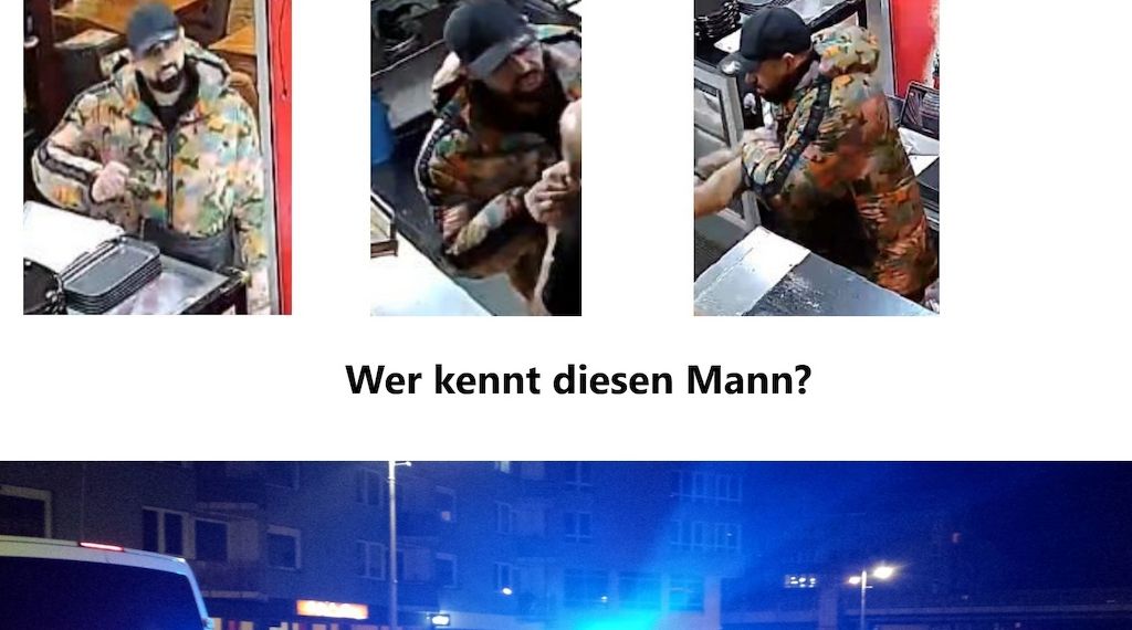 Raubüberfall auf Grillimbiss: Wer kennt diese Person?