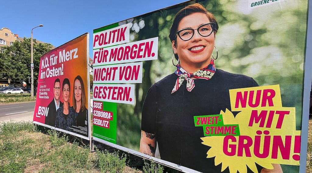 Grüne und Linke planen Rekord-Wahlkampfbudgets in Ostdeutschland