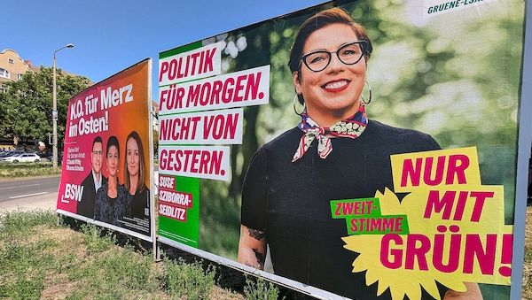 Grüne und Linke planen Rekord-Wahlkampfbudgets in Ostdeutschland