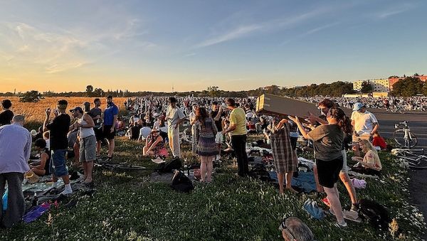 Partielle Sonnenfinsternis über Deutschland