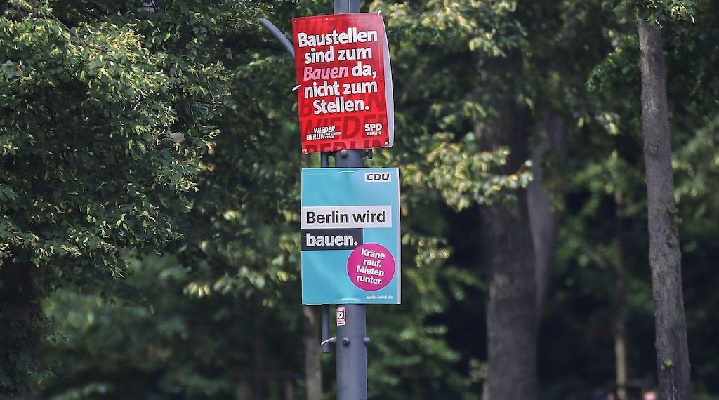 57-Jähriger nach Entfernen von Wahlplakaten in Prenzlauer Berg festgenommen