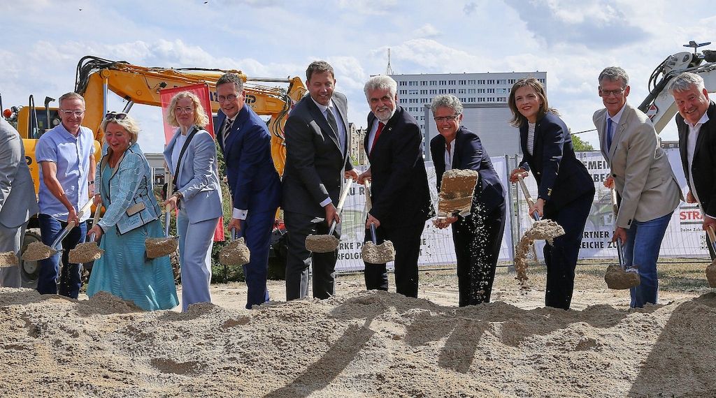 Bau von "Zukunftszentrum" in Halle beginnt