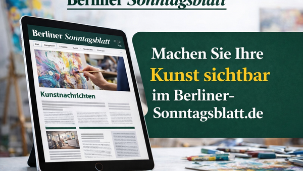 Promotion/Werbung für Künstler der Malerei