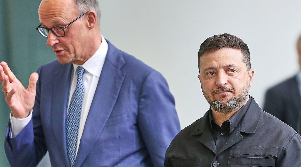 Merz telefoniert mit Selenskyj über Leipziger Flughafen-Angriff