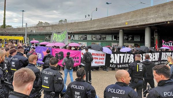 Demos am Vorabend der Landtagswahl in Sachsen-Anhalt