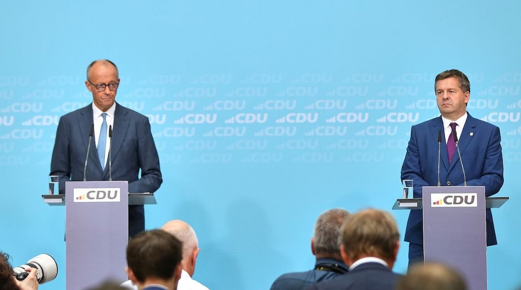 Merz verspricht nach Wahlschlappe in Sachsen-Anhalt "Konsequenzen"