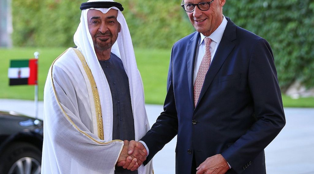 Merz empfängt Staatspräsidenten der Vereinigten Arabischen Emirate
