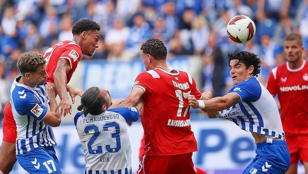 2. Bundesliga: Magdeburg gewinnt gegen Kaiserslautern