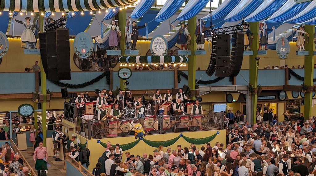 Wiesn-Wache sorgt auf dem Münchner Oktoberfest für Sicherheit