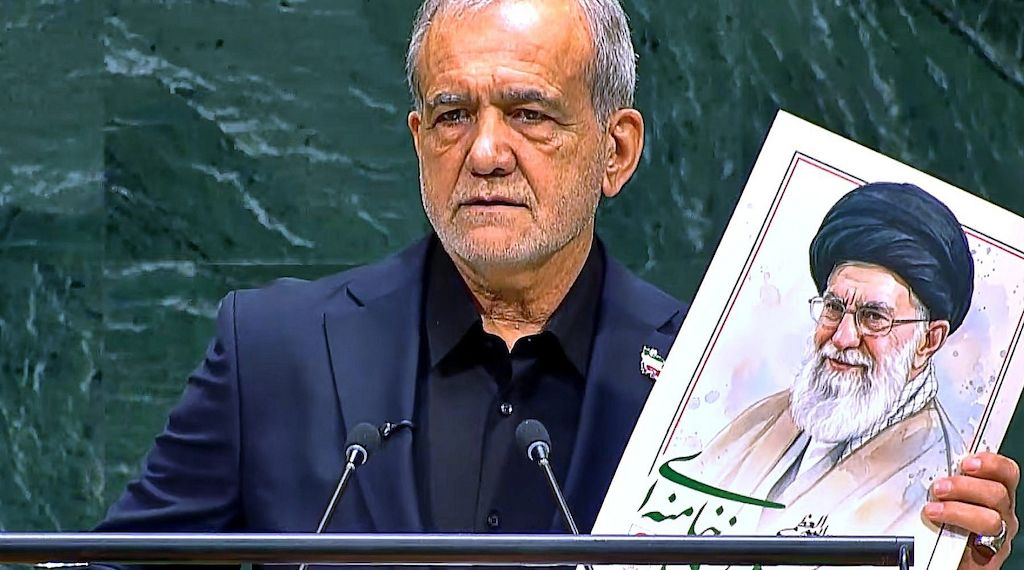 Irans Präsident vor UN: "Wir sind Opfer von Terroristen"
