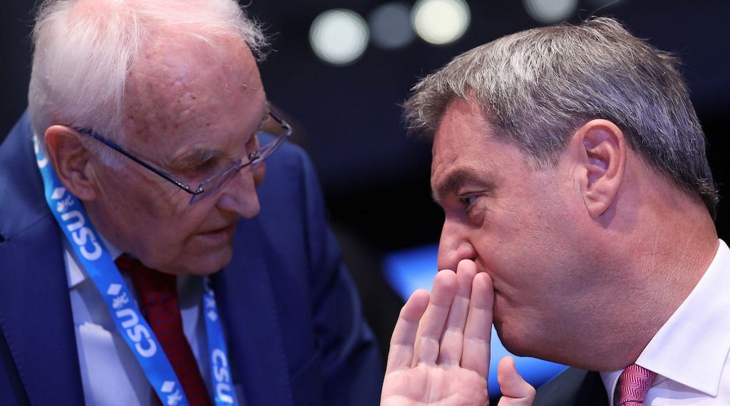 Söder würdigt Edmund Stoiber zum 85. Geburtstag
