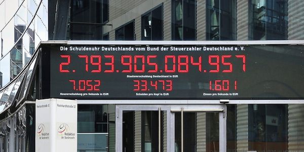 Öffentliche Schulden im 2. Quartal 2026 gestiegen