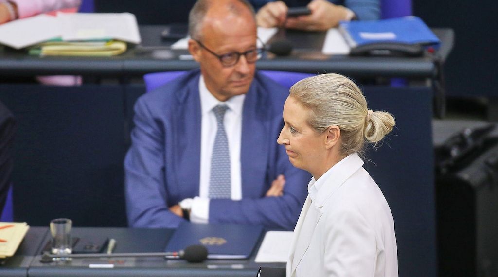 Forsa: Merz jetzt unbeliebter als Weidel