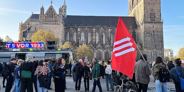 Proteste in Magdeburg vor konstituierender Sitzung des Landtags