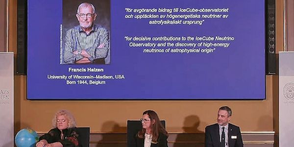 Belgischer Astrophysiker Halzen erhält Physik-Nobelpreis