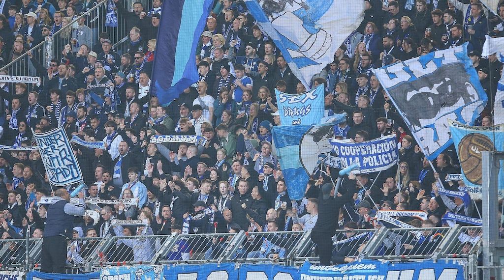 Hüpfverbot für Ostkurve im Bochumer Ruhrstadion
