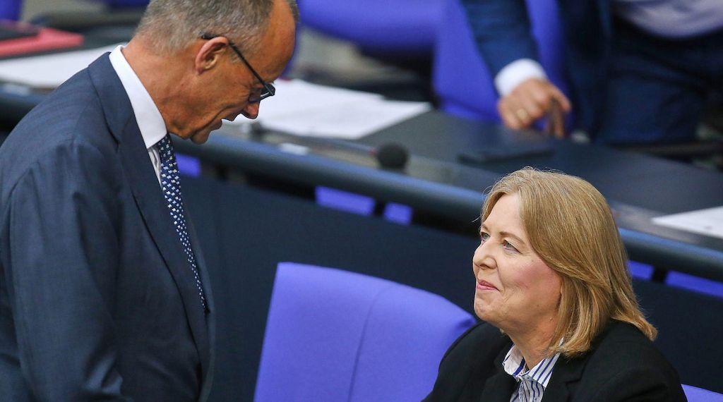 Merz lobt "vertrauensvolle Zusammenarbeit" mit Bas