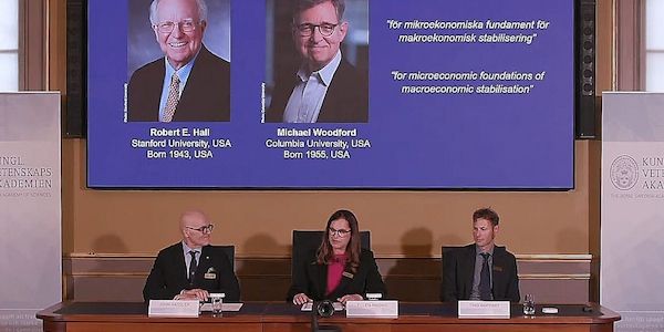 Wirtschaftsnobelpreis geht an US-Ökonomen Hall und Woodford